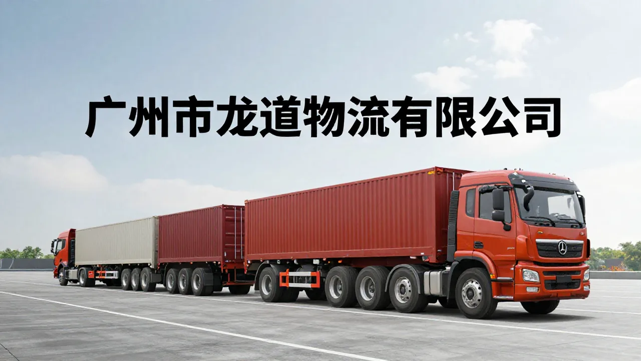 广州市龙道物流有限公司 首页主视觉